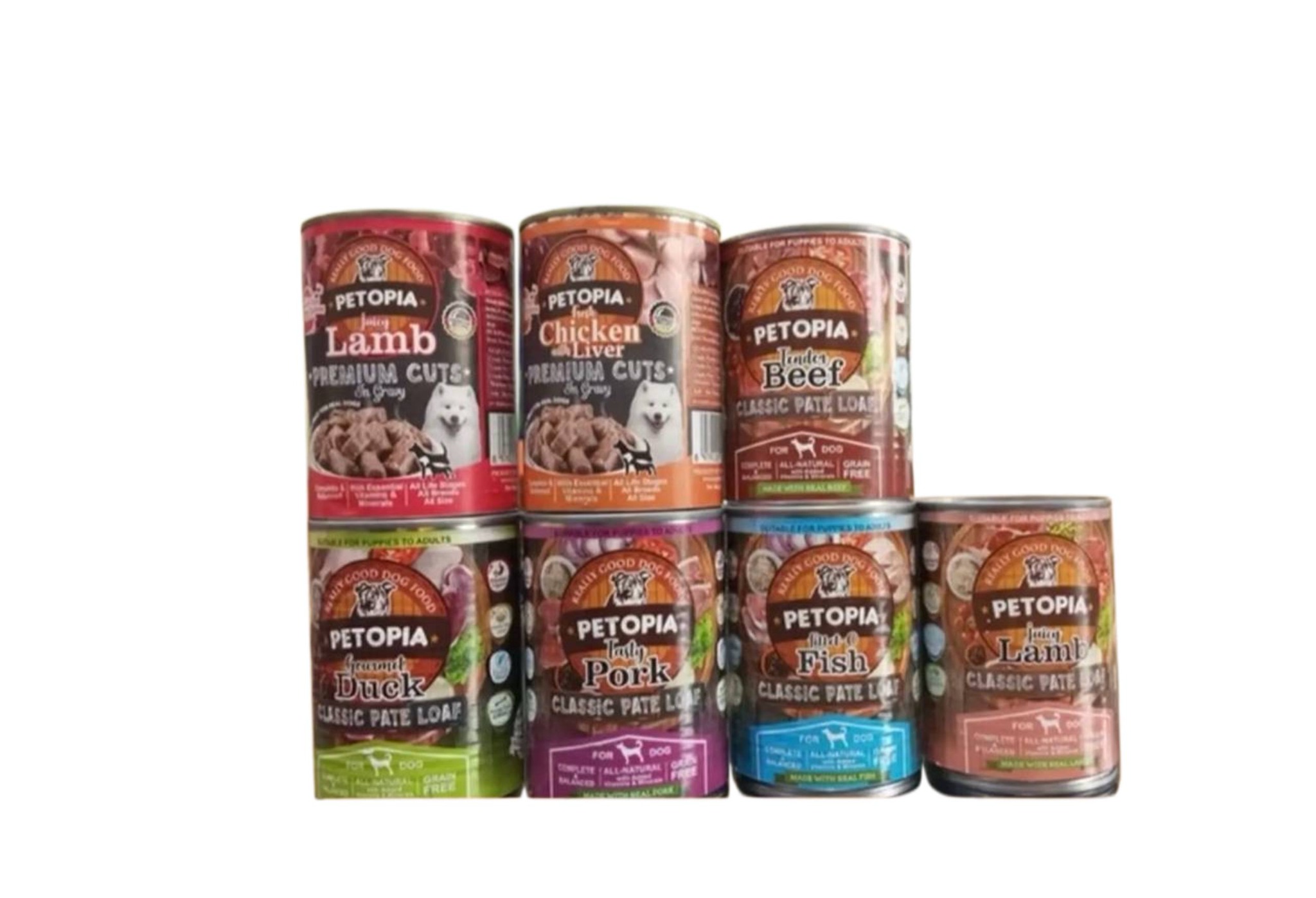 Petopia Wet Dog Food Collection